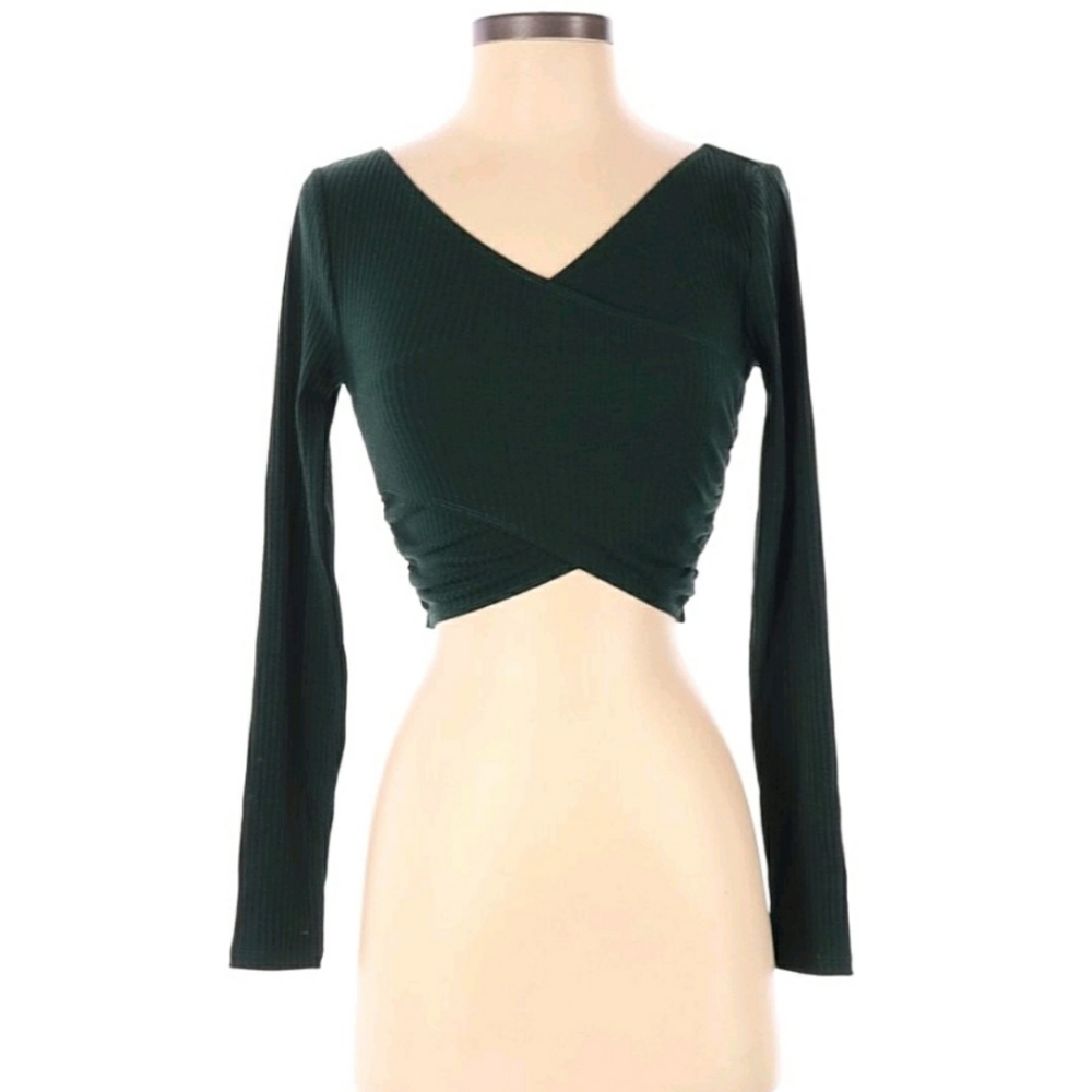 Lovers+Friends XS Green Long Sleeve Top